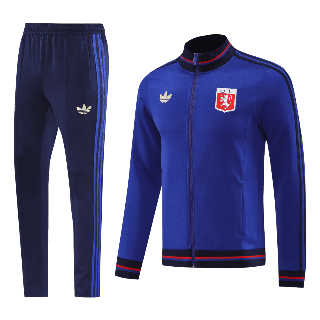Men's Olympique Lyonnais 2025/26 Training Tracksuit Kit