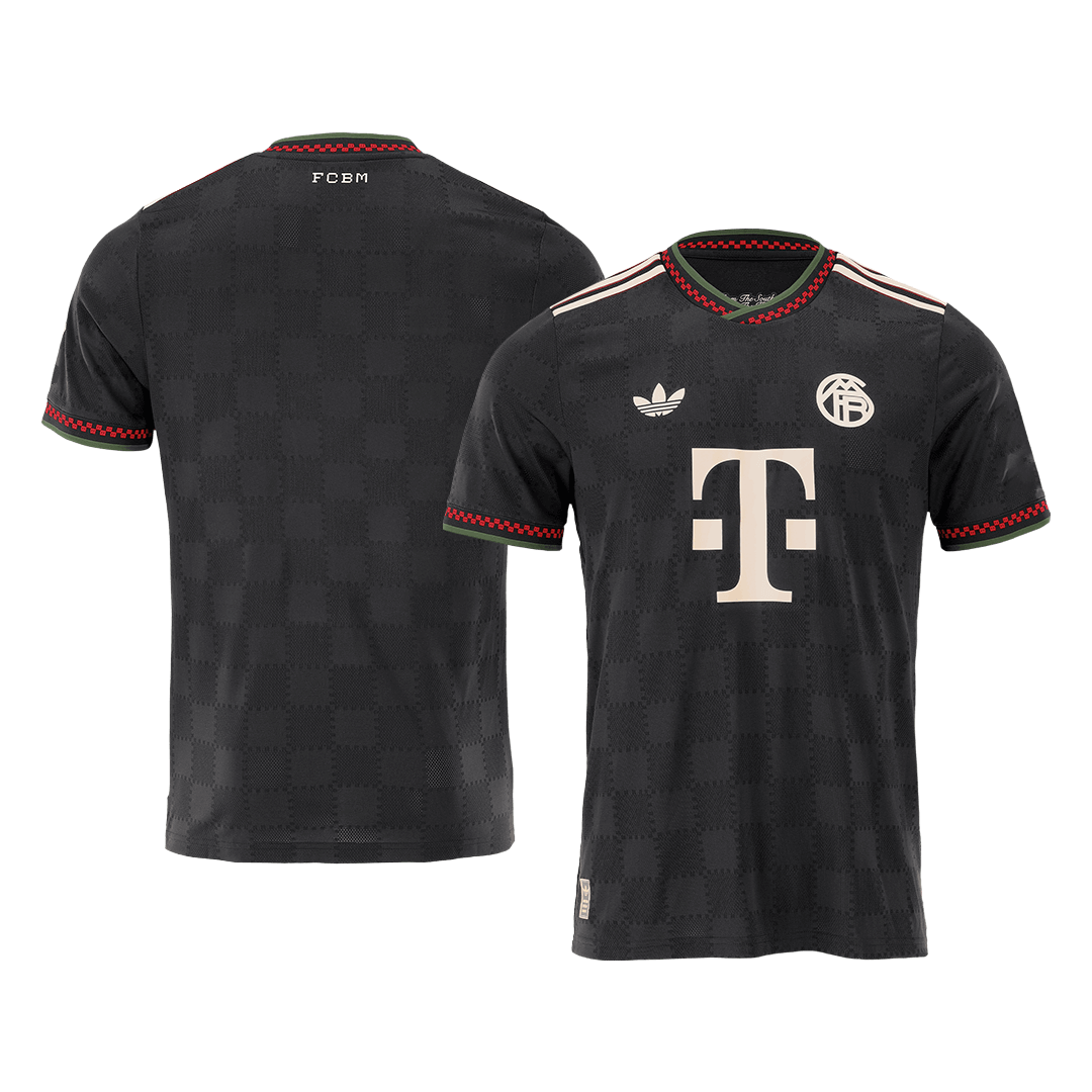 Men's Bayern Munich 2025/26 Player Version Third Away Soccer Jersey - Slim Fit