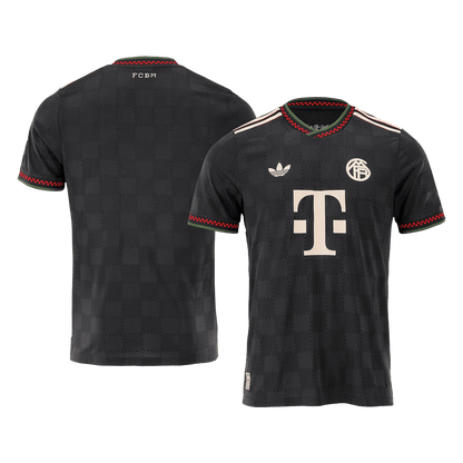 Men's Bayern Munich 2025/26 Player Version Third Away Soccer Jersey Kit - Slim Fit