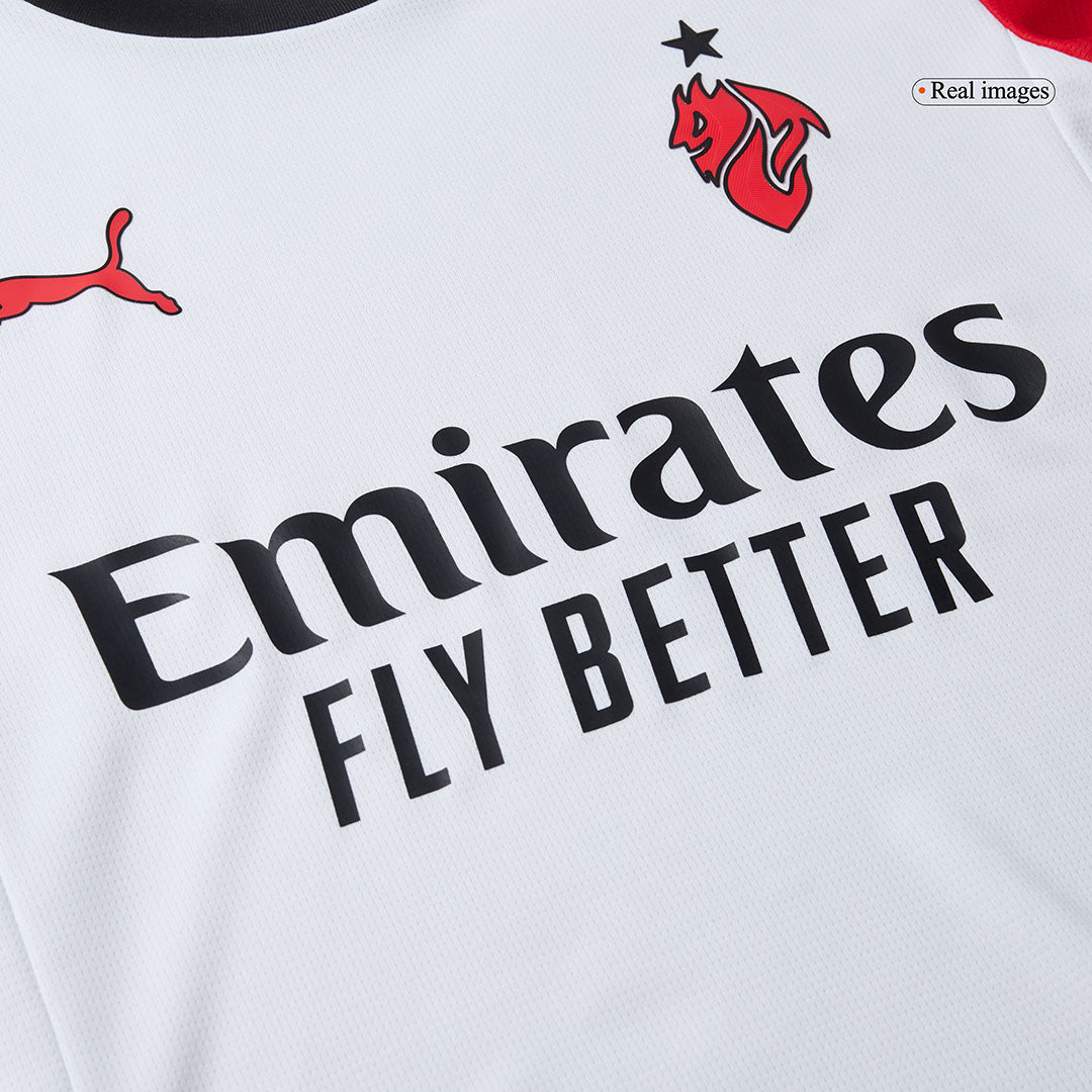 Men's AC Milan 2025/26 Away Soccer Jersey Kit