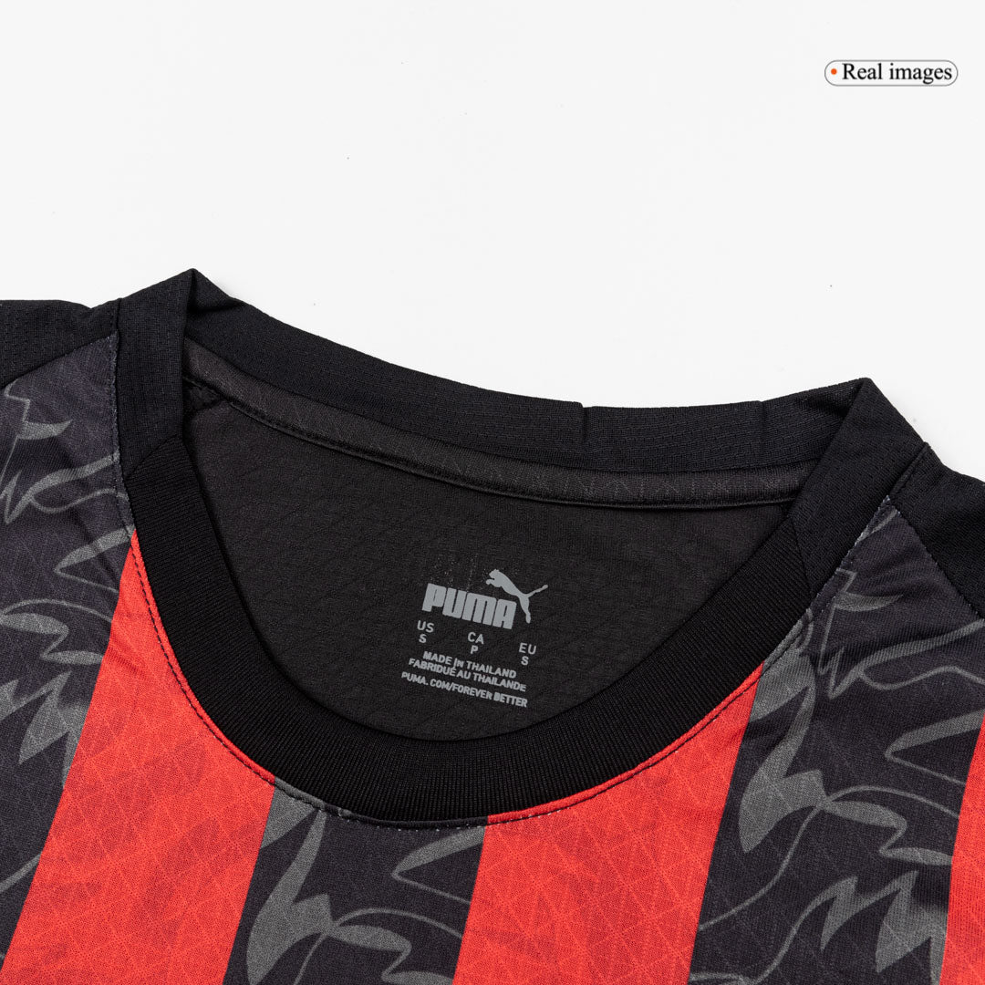 Men's AC Milan 2025/26 Player Version Home Soccer Jersey - Slim Fit