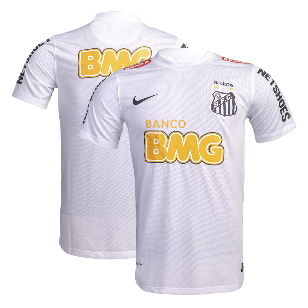 Retro Men's Santos FC 2011/12 Home Soccer Jersey