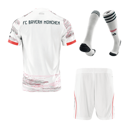 Men's Bayern Munich 2025/26 Away Soccer Jersey Full Kit