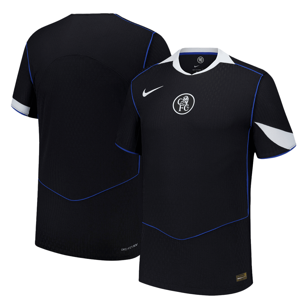 Men's Chelsea 2025/26 Player Version Third Away Soccer Jersey - Slim Fit