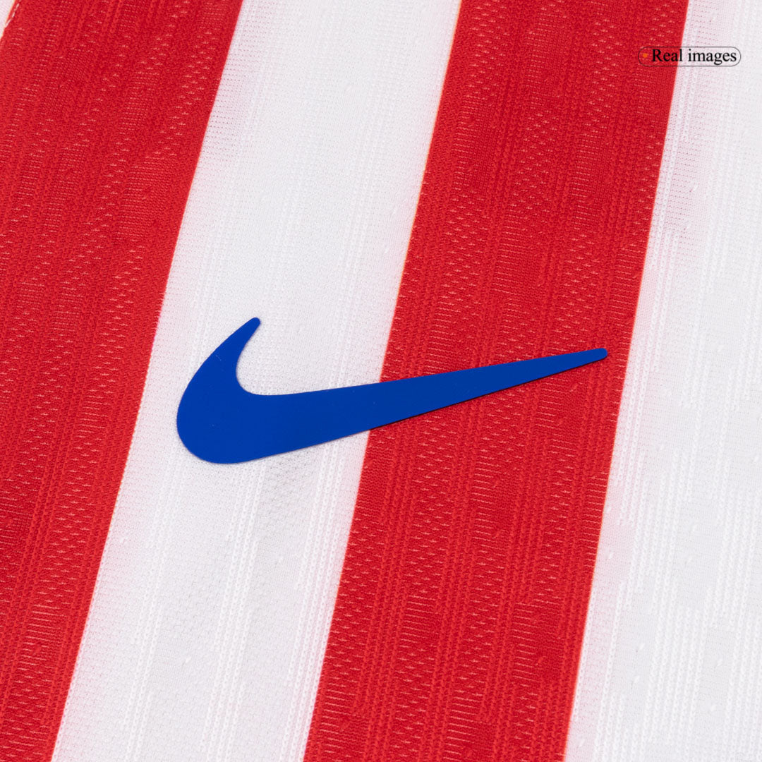 SØRLOTH #9 Men's Atletico Madrid 2025/26 Player Version Home Soccer Jersey - Slim Fit