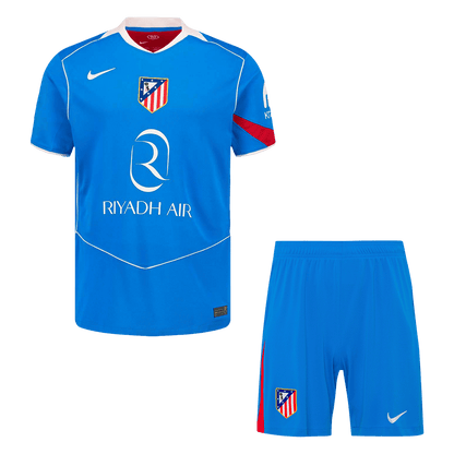 Men's Atletico Madrid 2025/26 Third Away Soccer Jersey Kit