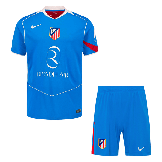 Men's Atletico Madrid 2025/26 Third Away Soccer Jersey Kit