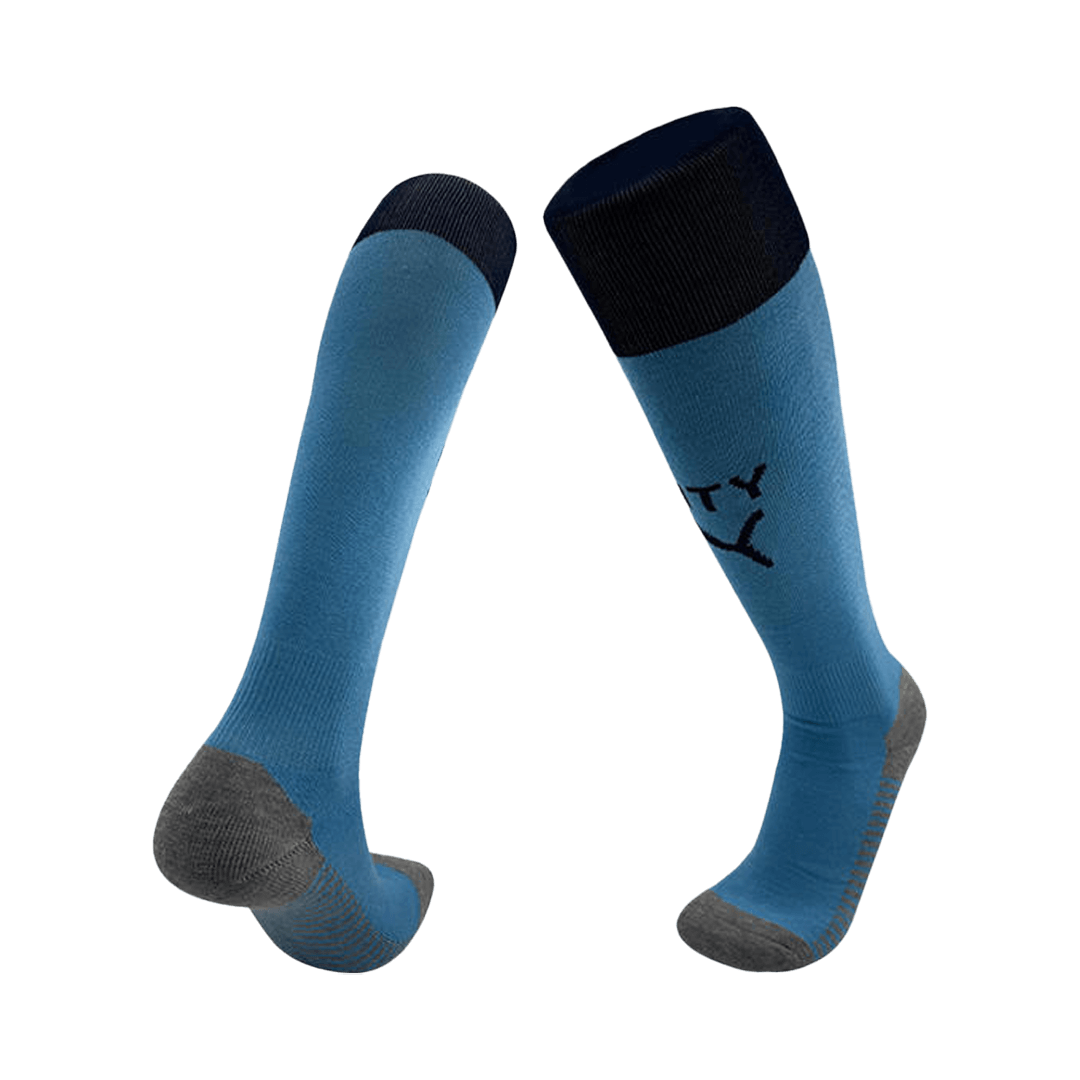 Kid's Manchester City 2025/26 Home Soccer Socks