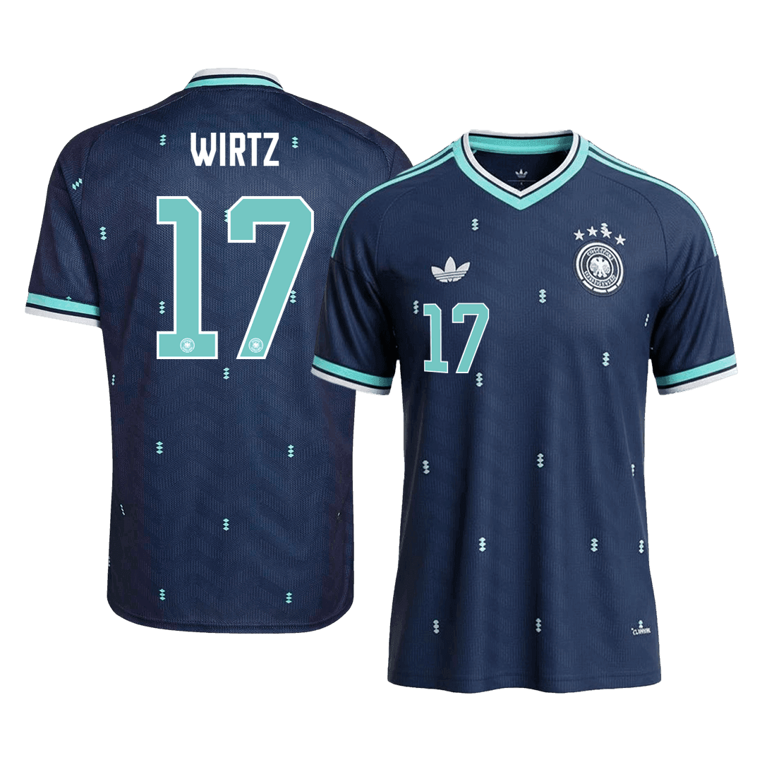 WIRTZ #17 Men's Germany World Cup 2026 Away Soccer Jersey