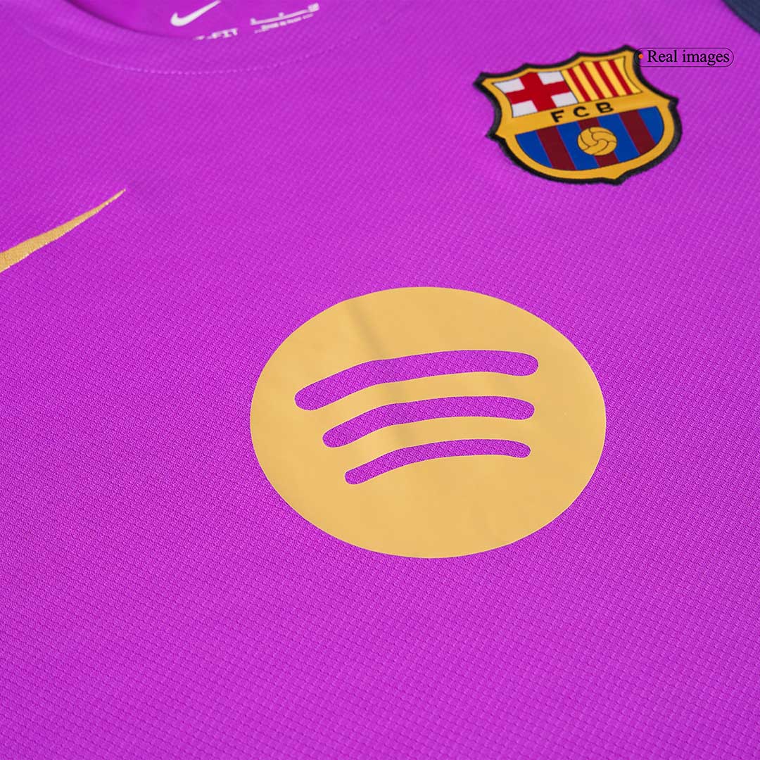 Men's Barcelona 2025/26 Pre-Match Soccer Jersey