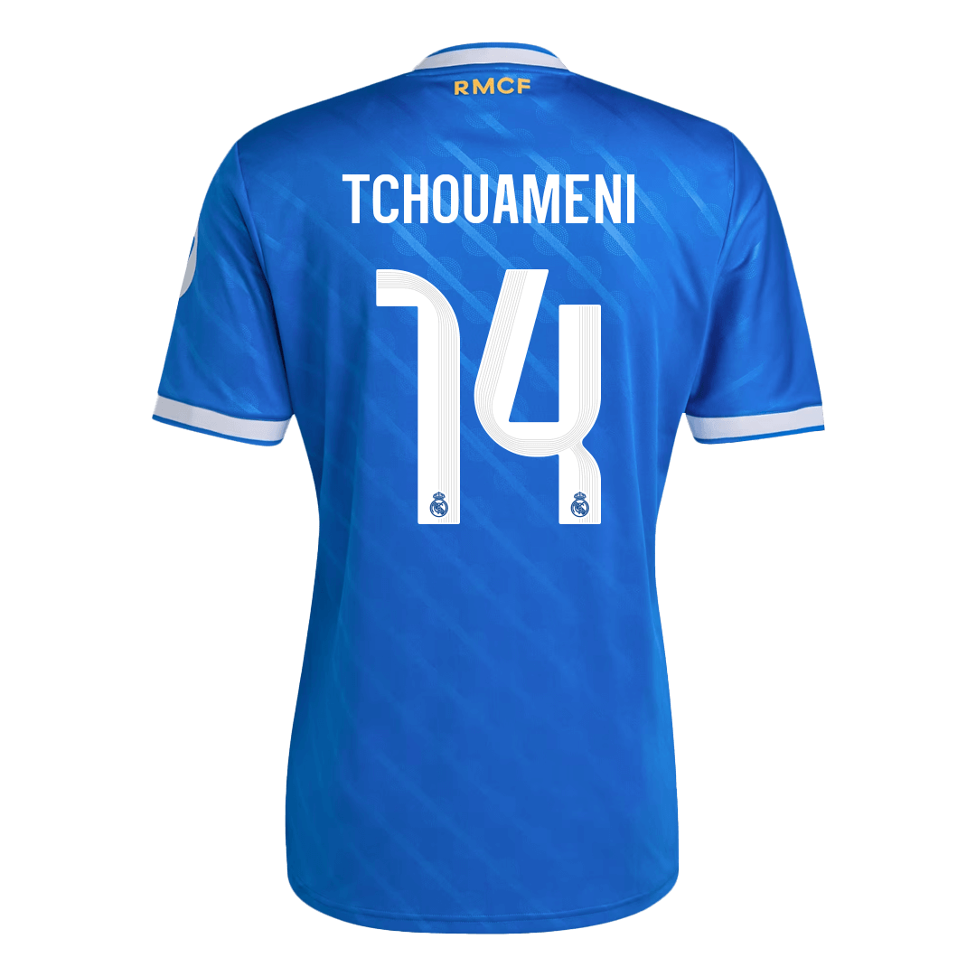 TCHOUAMENI #14 Men's Real Madrid 2025/26 Third Away Soccer Jersey