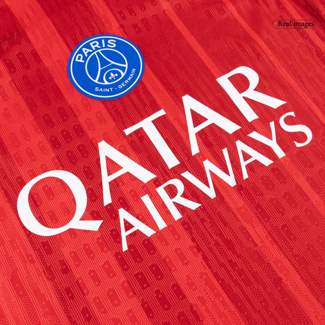 Men's PSG 2025/26 Player Version Third Away Soccer Jersey - Slim Fit
