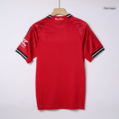 Men's Manchester United 2025/26 Player Version Home Soccer Jersey - Slim Fit