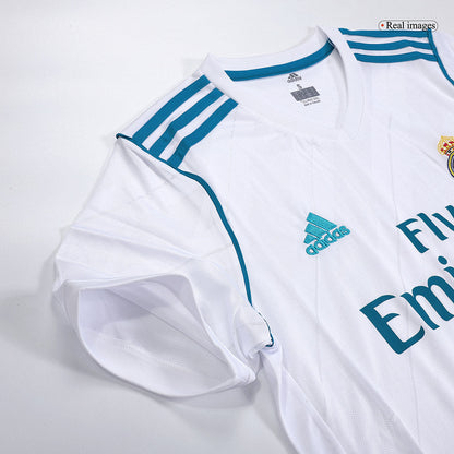 Retro KROOS #8 Men's Real Madrid 2017/18 Home Soccer Jersey