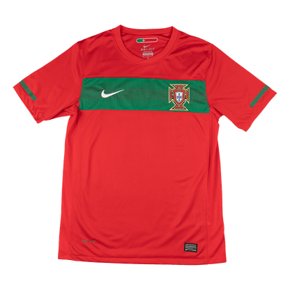 Retro Men's Portugal 2010 Home Soccer Jersey