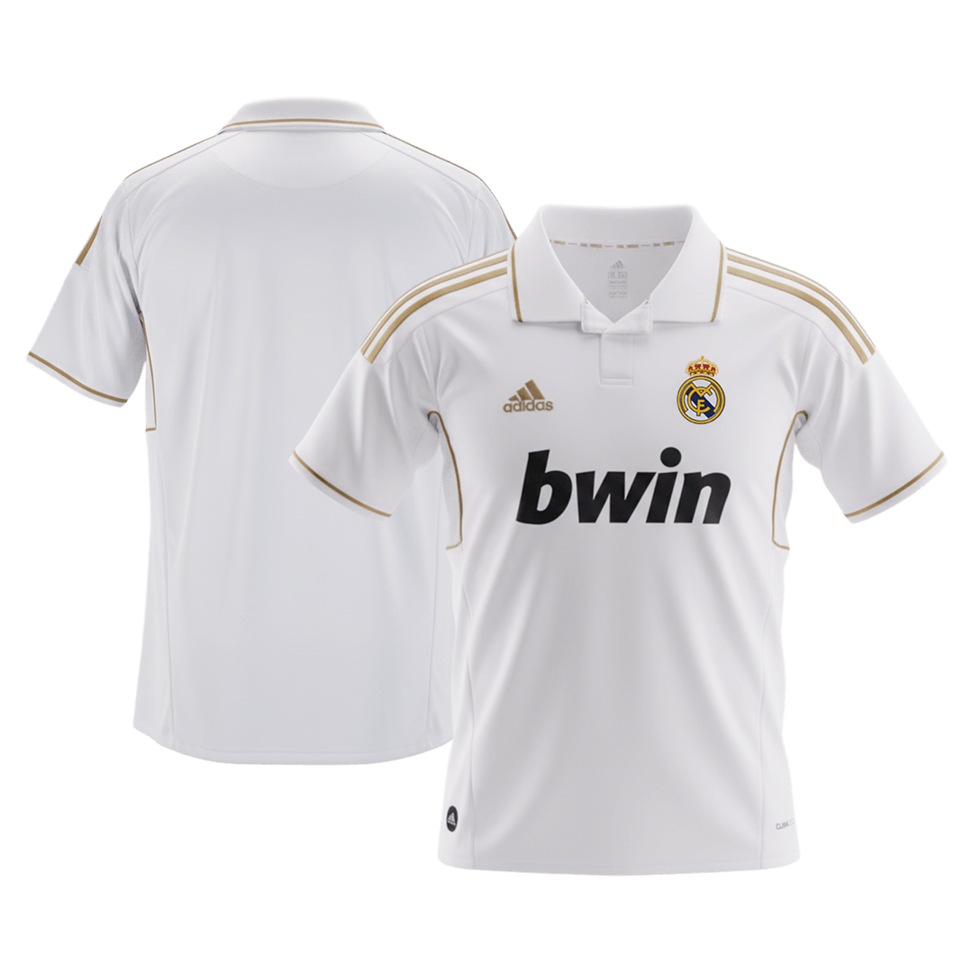 Retro Men's Real Madrid 2011/12 Home Soccer Jersey