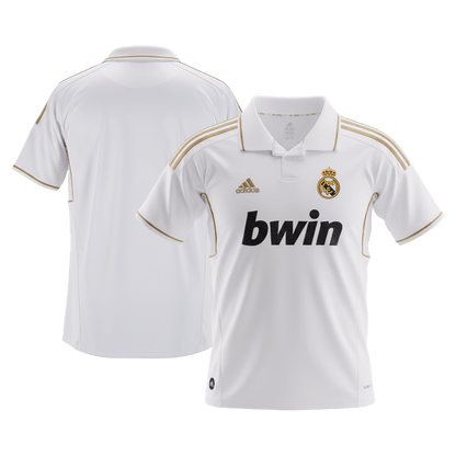 Retro Men's Real Madrid 2011/12 Home Soccer Jersey