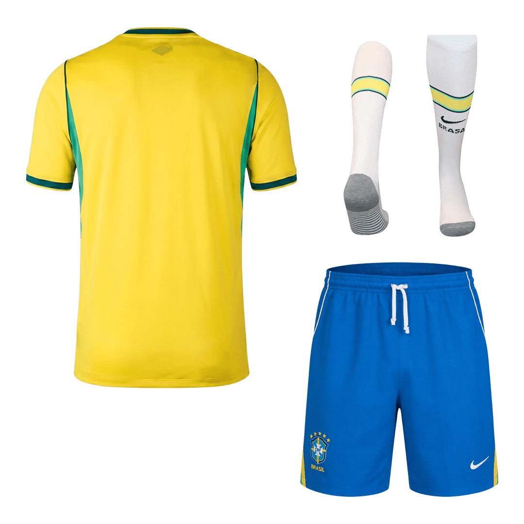 Men's Brazil World Cup 2026 Home Soccer Jersey Full Kit