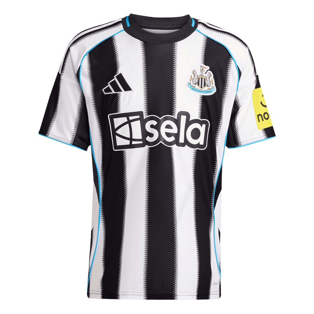 Men's Newcastle United 2025/26 Home Soccer Jersey