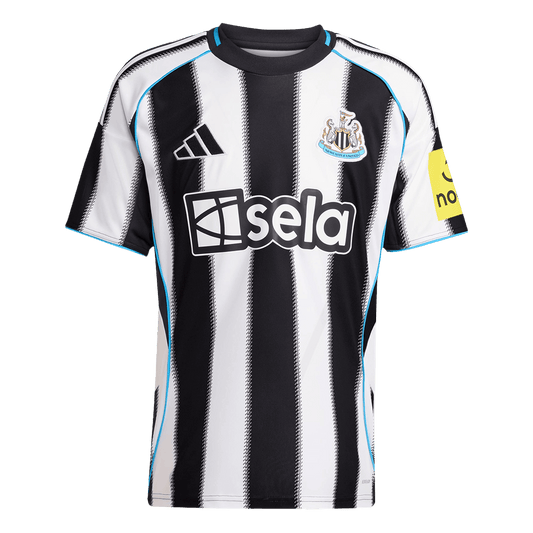 Men's Newcastle United 2025/26 Home Soccer Jersey
