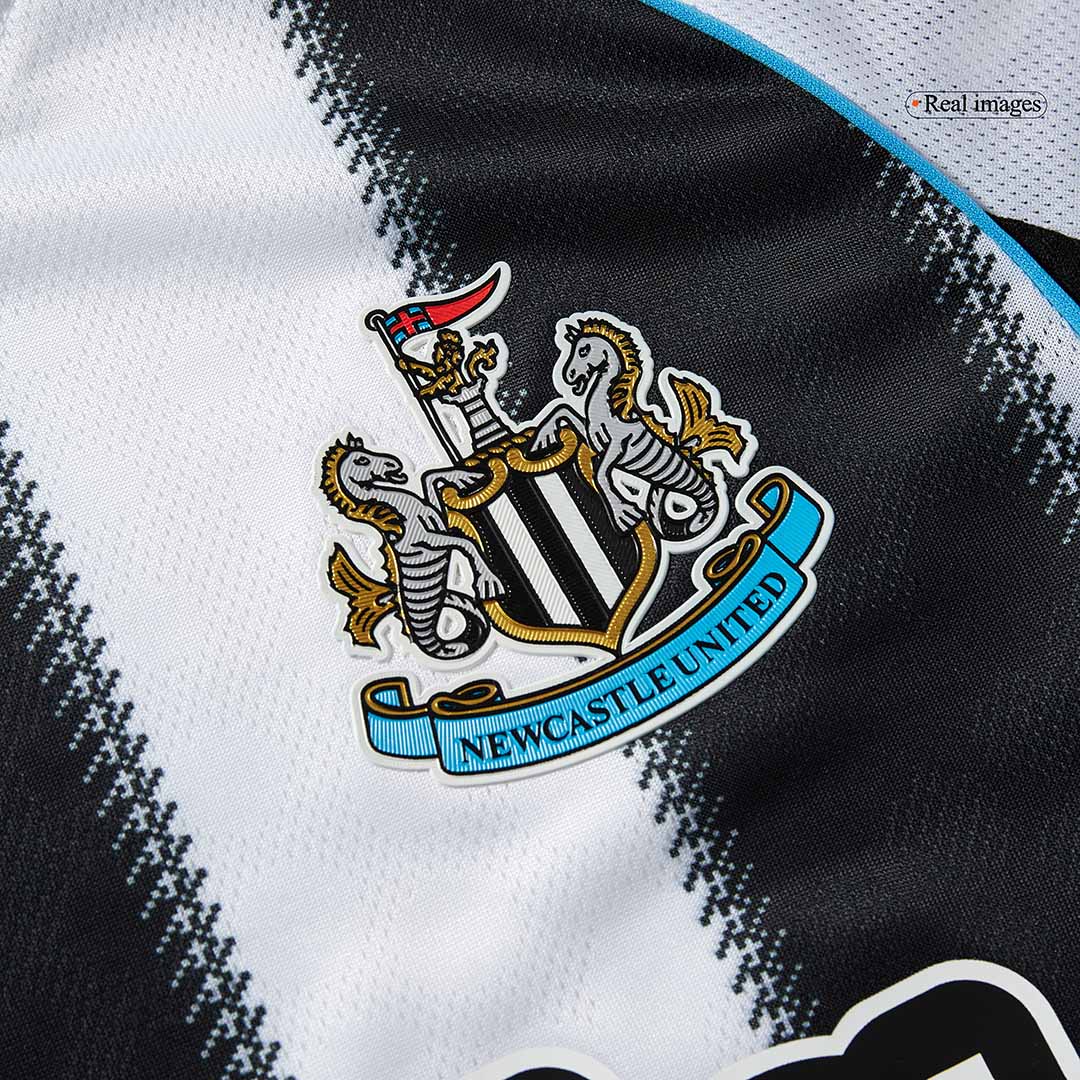 Men's Newcastle United 2025/26 Player Version Home Soccer Jersey - Slim Fit