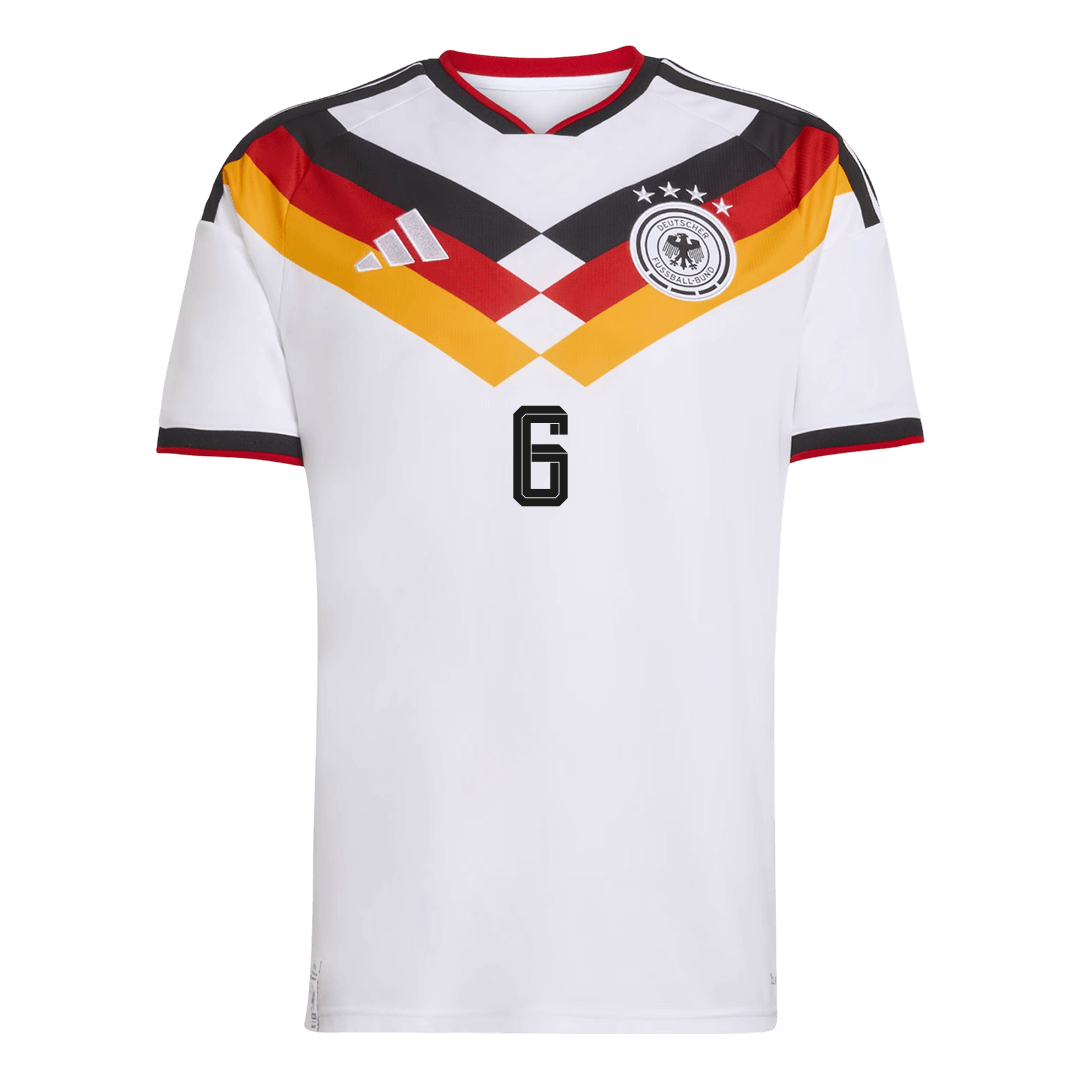 KIMMICH #6 Men's Germany World Cup 2026 Home Soccer Jersey