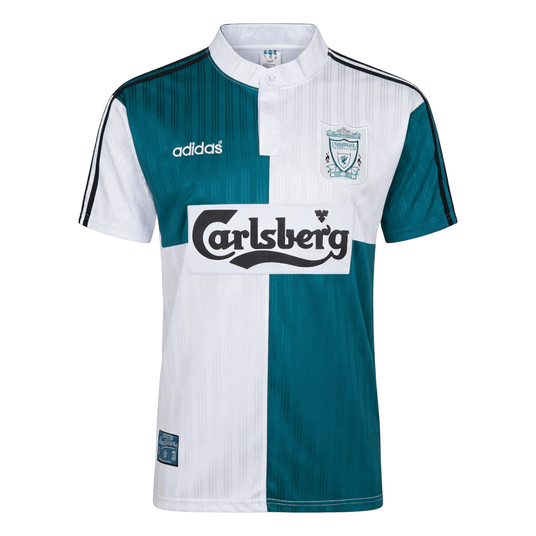 Retro Men's Liverpool 1995/96 Away Soccer Jersey