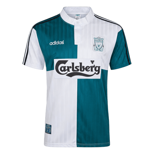 Retro Men's Liverpool 1995/96 Away Soccer Jersey