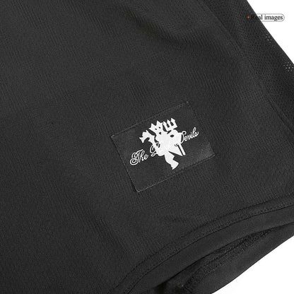 Retro Men's Manchester United 2007/08 Away Long Sleeve Soccer Jersey