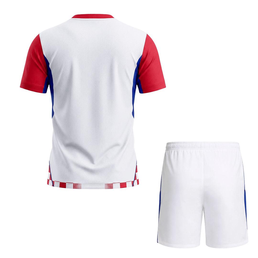 Men's Croatia World Cup 2026 Home Soccer Jersey Kit