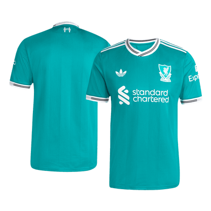 Men's Liverpool 2025/26 Player Version Third Away Soccer Jersey - Slim Fit