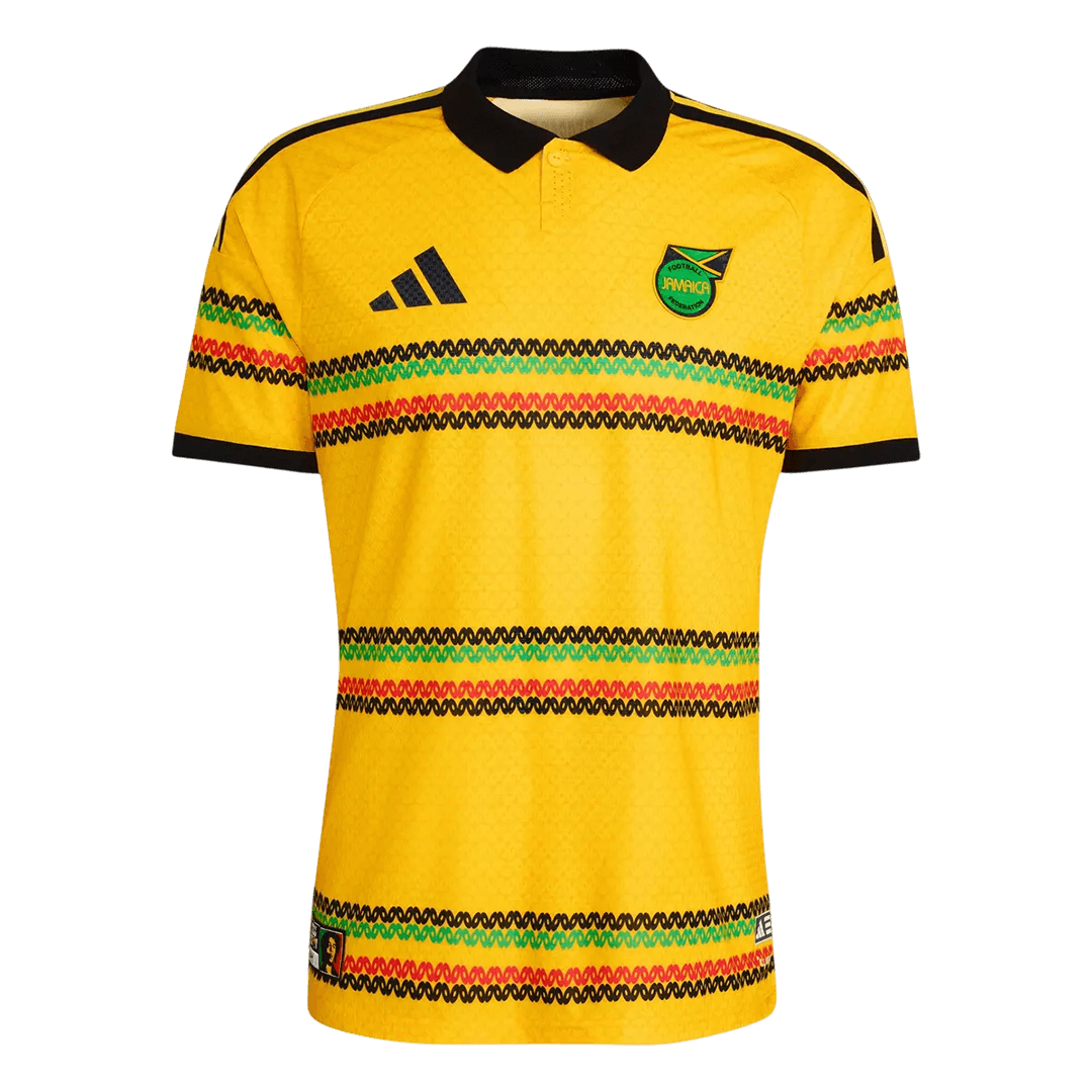 Men's Jamaica World Cup 2026 Player Version Home Soccer Jersey - Slim Fit