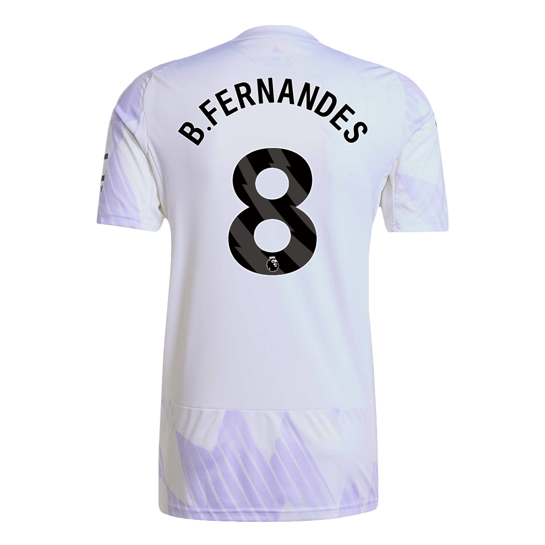 B.FERNANDES #8 Men's Manchester United 2025/26 Away Soccer Jersey