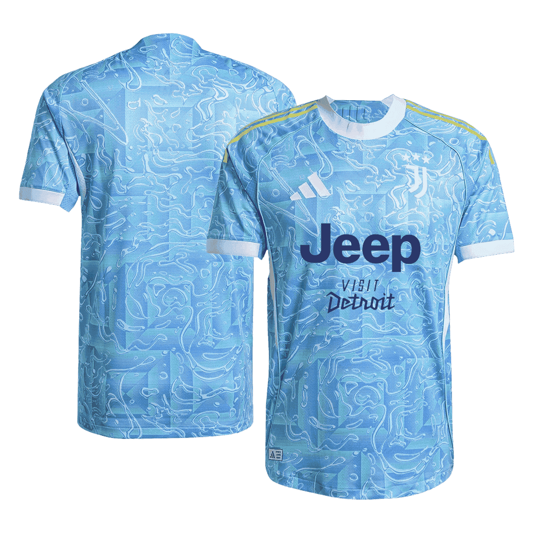 Men's Juventus 2025/26 Player Version Away Soccer Jersey - Slim Fit
