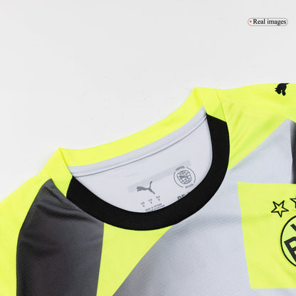 Men's Borussia Dortmund 2025/26 Away Soccer Jersey Kit