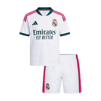 Kid's Real Madrid 2026/27 Home Soccer Jersey Kit