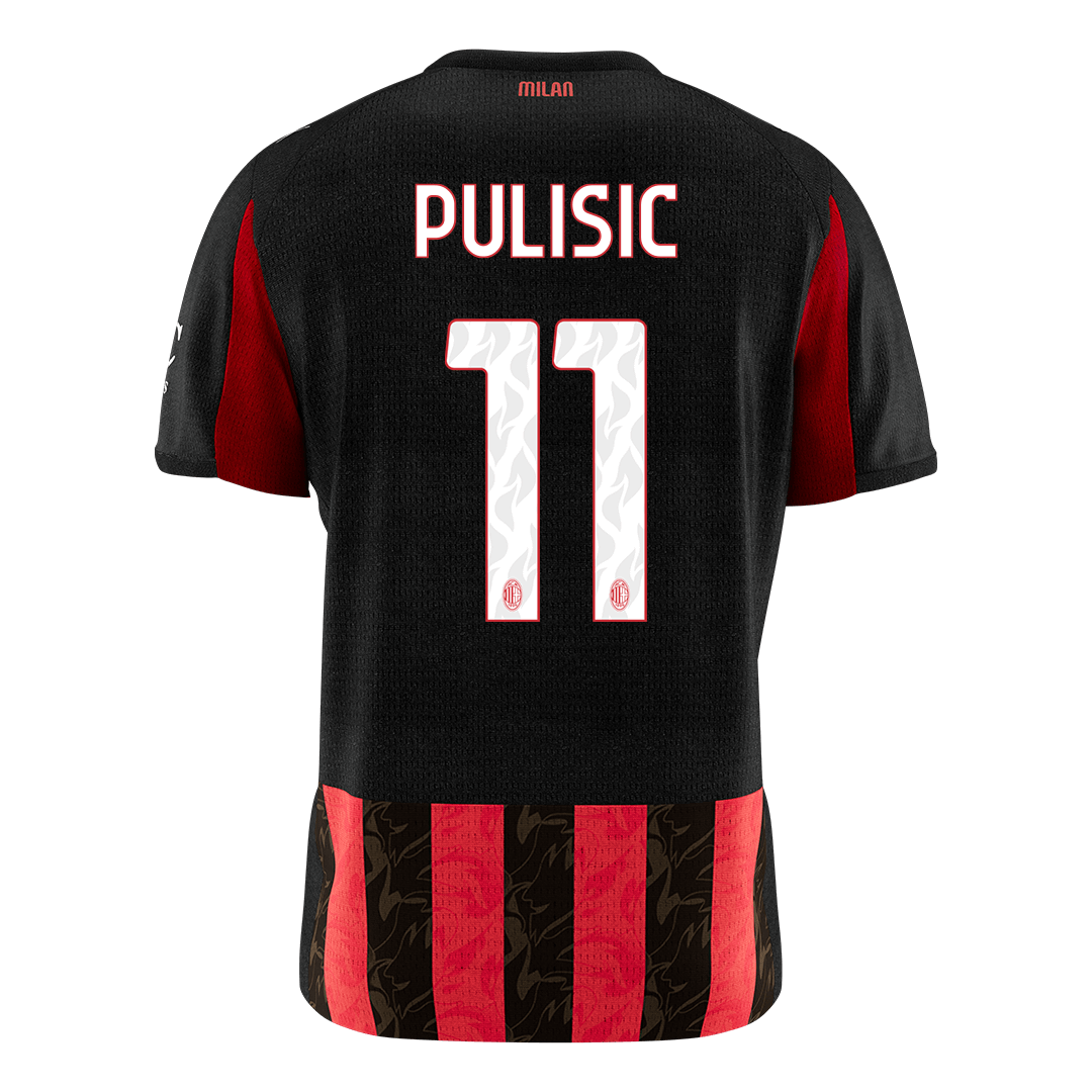 PULISIC #11 Men's AC Milan 2025/26 Home Soccer Jersey [PREMIUM]
