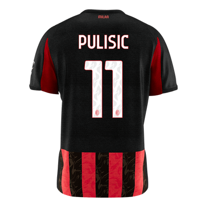 PULISIC #11 Men's AC Milan 2025/26 Home Soccer Jersey [PREMIUM]