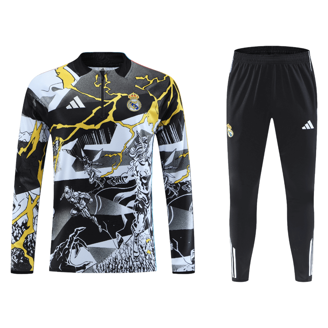 Men's Real Madrid 2025/26 Training Tracksuit Kit