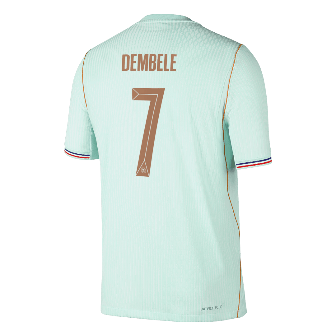 DEMBELE #7 Men's France World Cup 2026 Player Version Away Soccer Jersey - Slim Fit