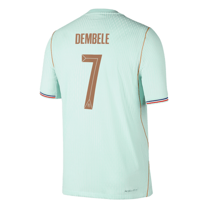 DEMBELE #7 Men's France World Cup 2026 Player Version Away Soccer Jersey - Slim Fit