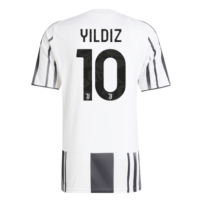 YILDIZ #10 Men's Juventus 2025/26 Home Soccer Jersey