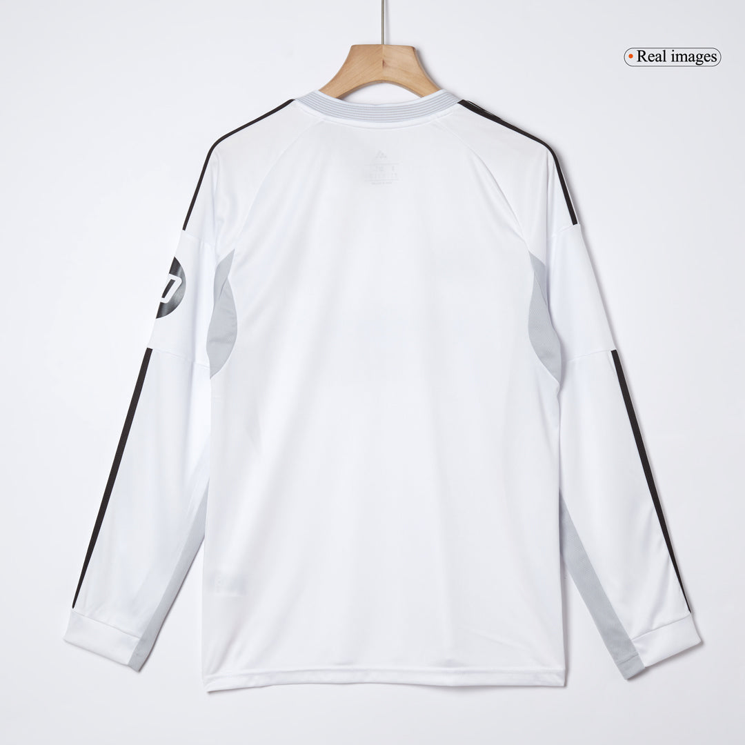 Men's Real Madrid 2025/26 Home Long Sleeve Soccer Jersey