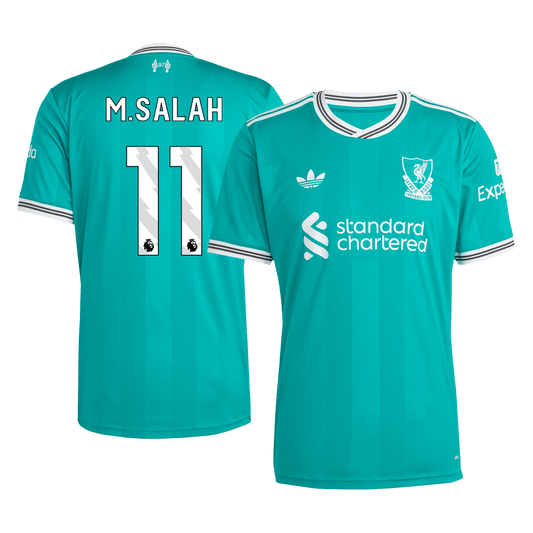 M.SALAH #11 Men's Liverpool 2025/26 Third Away Soccer Jersey