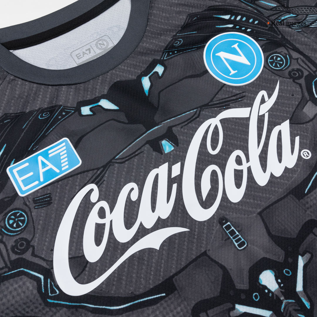 Men's Napoli 2025/26 Pre-Match Soccer Jersey