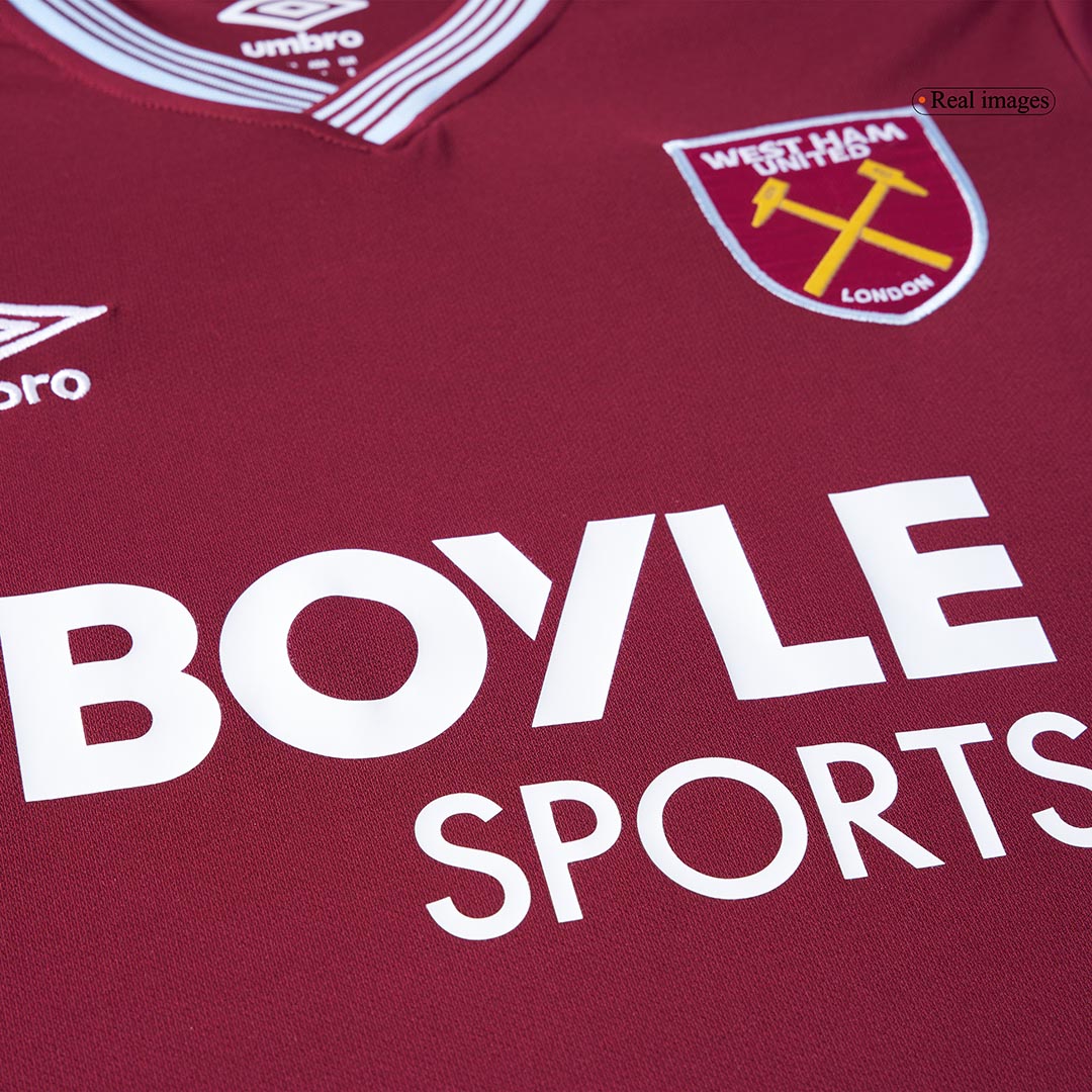 Men's West Ham United 2025/26 Home Soccer Jersey
