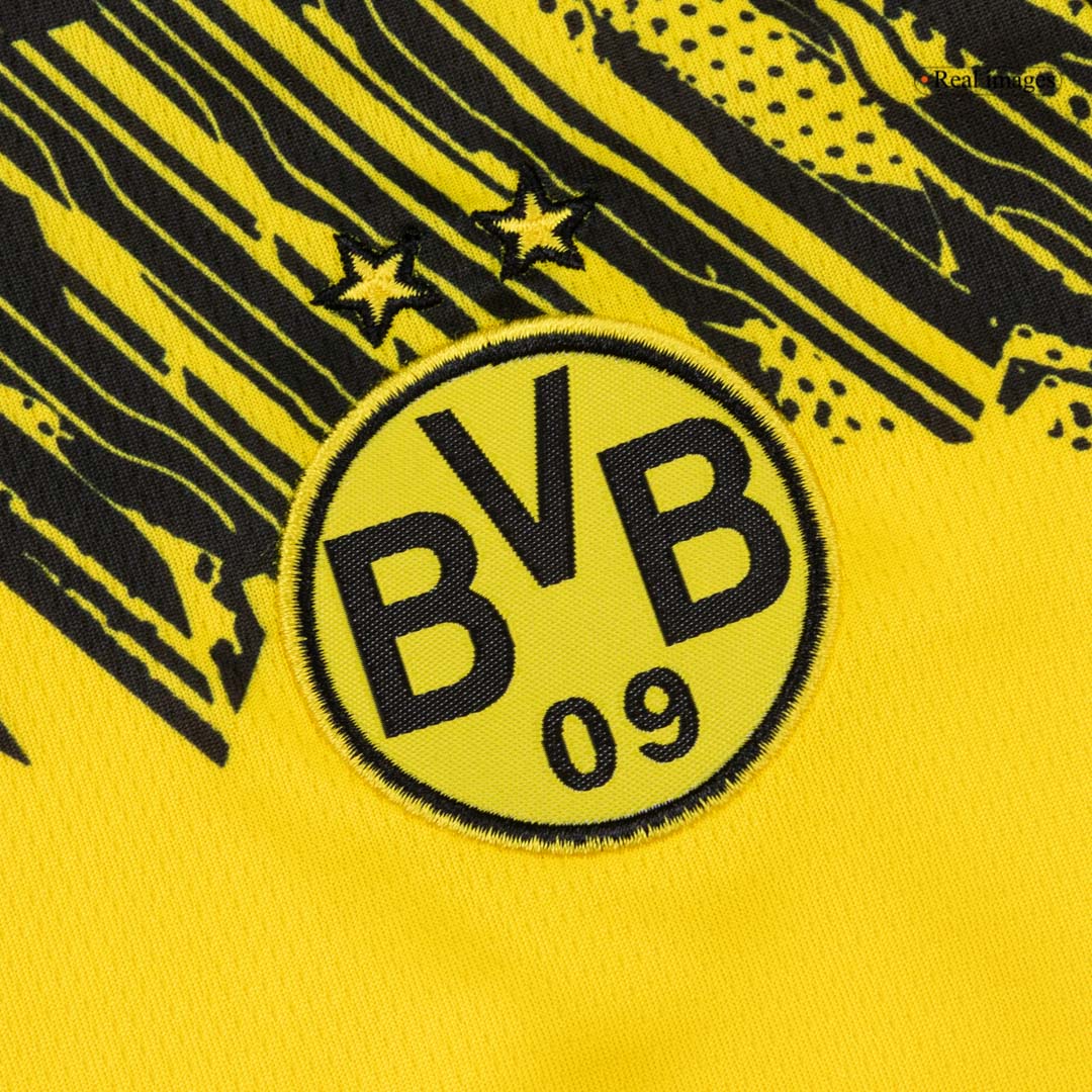 Kid's Borussia Dortmund 2025/26 Home Soccer Jersey Kit