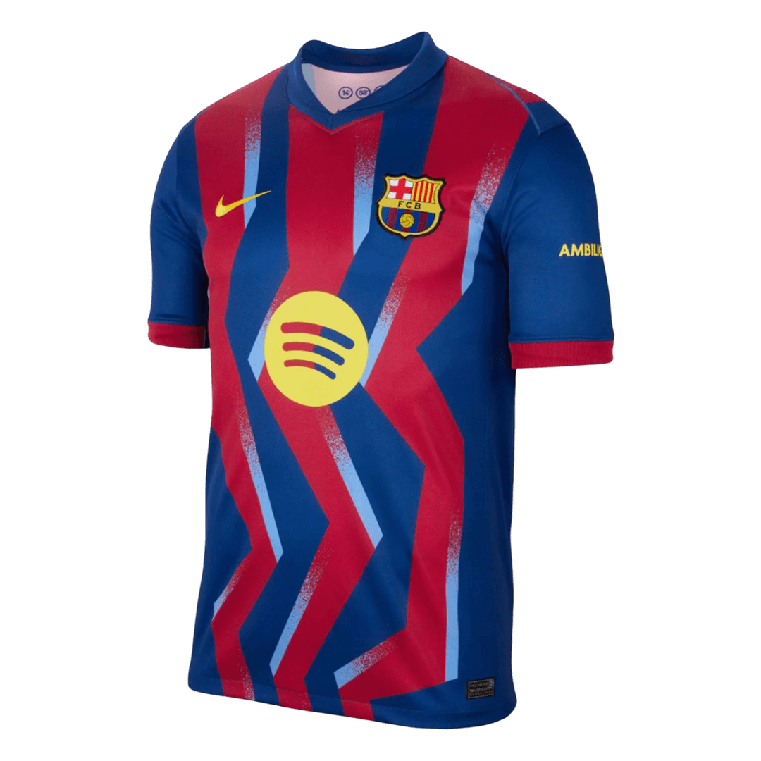 Men's Barcelona 2025/26 Fourth Away Soccer Jersey