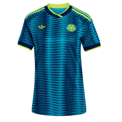 Women's Colombia World Cup 2026 Away Soccer Jersey