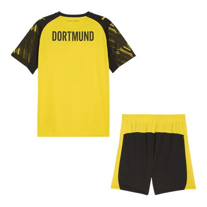 Men's Borussia Dortmund 2025/26 Home Soccer Jersey Kit